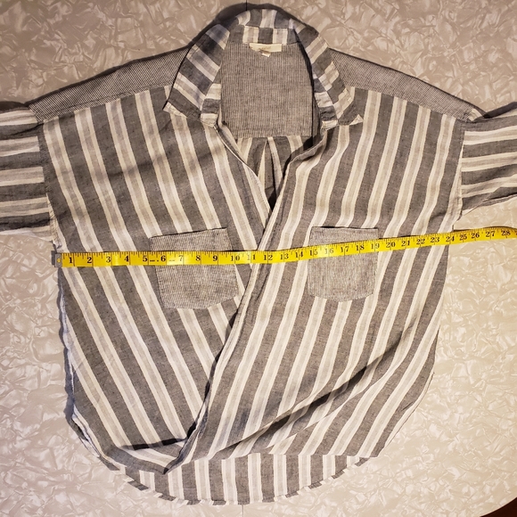 Mystree Striped Shirt - size L - Picture 9 of 11